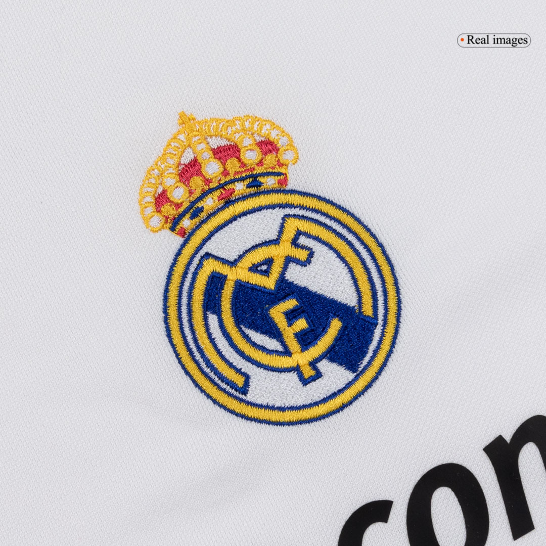 Real Madrid Home Soccer Jersey Retro 2008/09 - gojersey