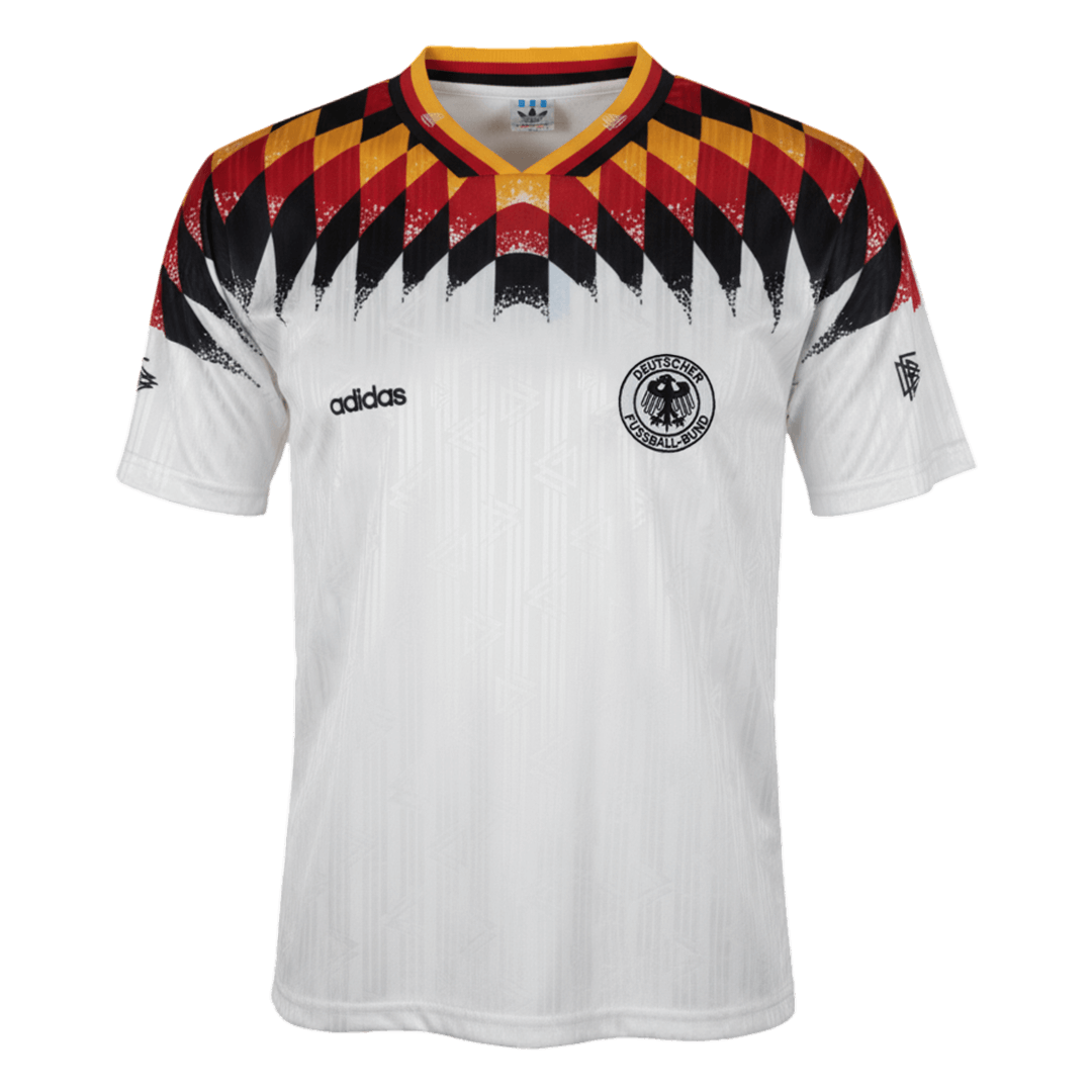 Germany Home Soccer Jersey Retro 1994 - gojersey