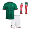 Kid's Mexico Home Soccer Jersey Kit(Jersey+Shorts+Socks) 25/26 Green - gojersey