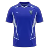 Brazil Away Soccer Jersey Retro 2002 - gojersey
