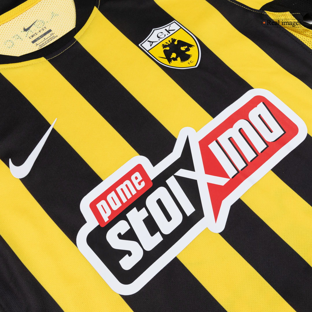 AEK Athens Home Soccer Jersey 2025/26 - gojersey