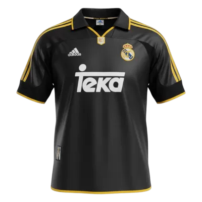Real Madrid Away Soccer Jersey Retro 1999/01 - gojersey