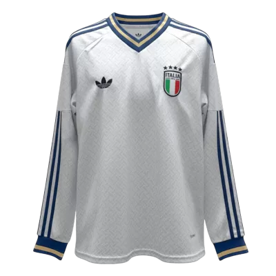 Italy Long Sleeve Away Soccer Jersey 2026 - gojersey
