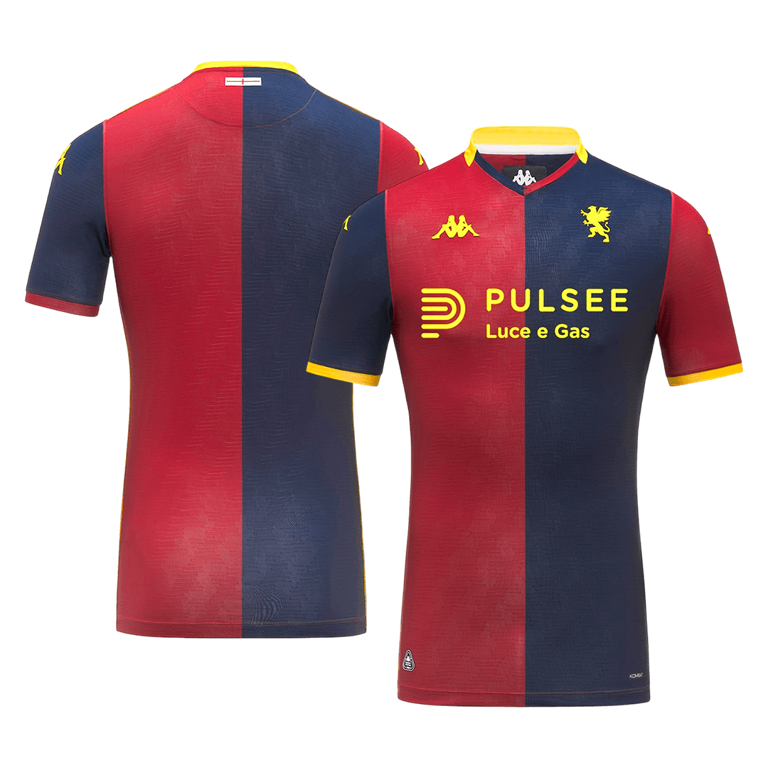 Genoa CFC Home Soccer Jersey 2025/26 - gojersey