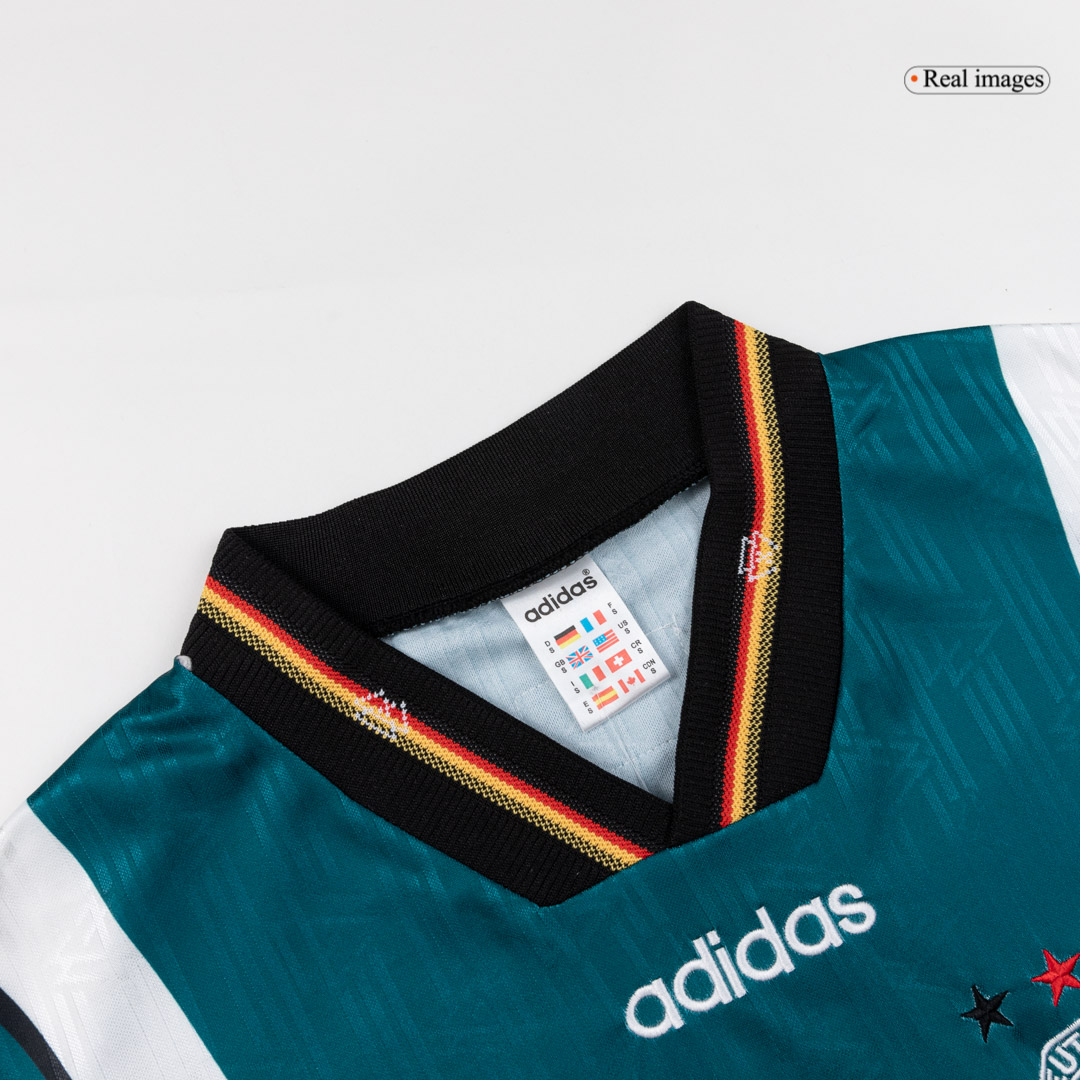 Germany Away Soccer Jersey Retro 1996/97 - gojersey