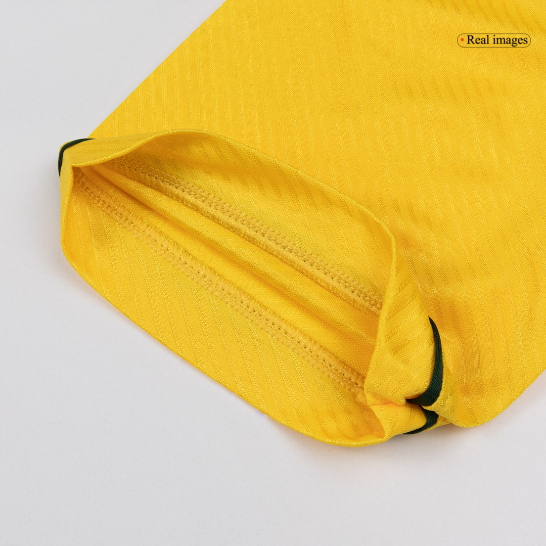 Brazil Home Soccer Jersey Retro 1994 - gojersey