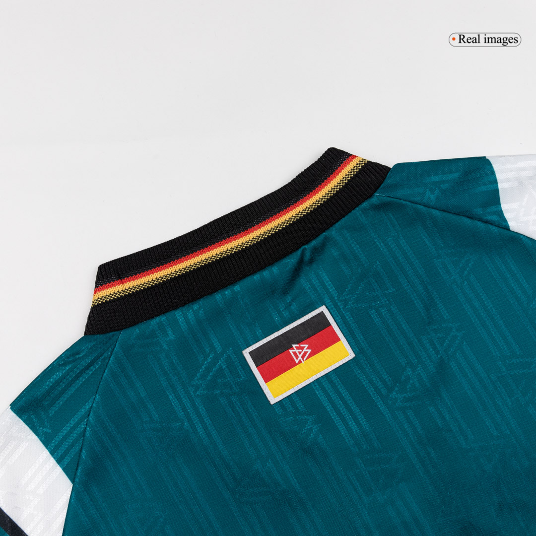 Germany Away Soccer Jersey Retro 1996/97 - gojersey