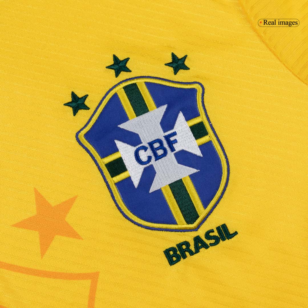 Brazil Home Soccer Jersey Retro 1994 - gojersey