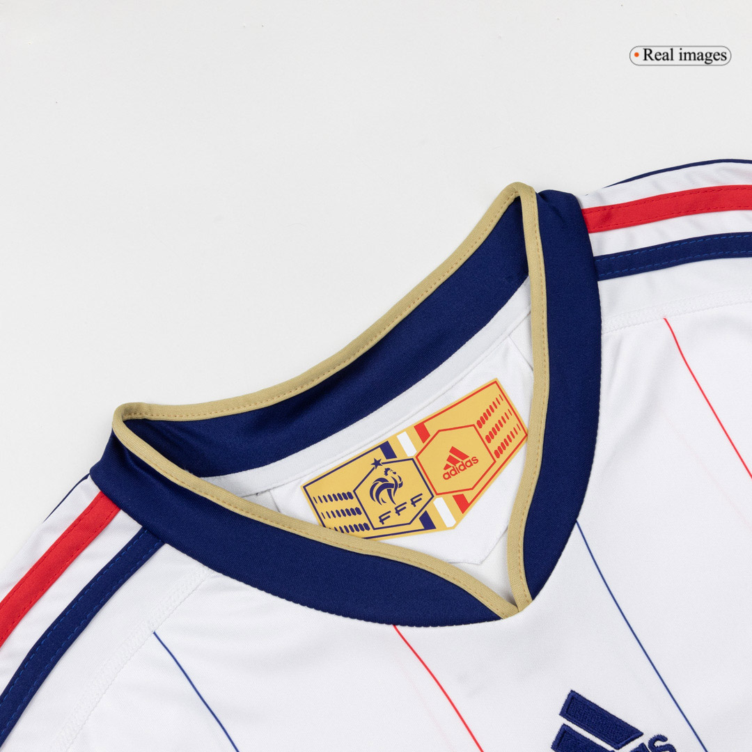 France Away Soccer Jersey Retro 2010 - gojersey