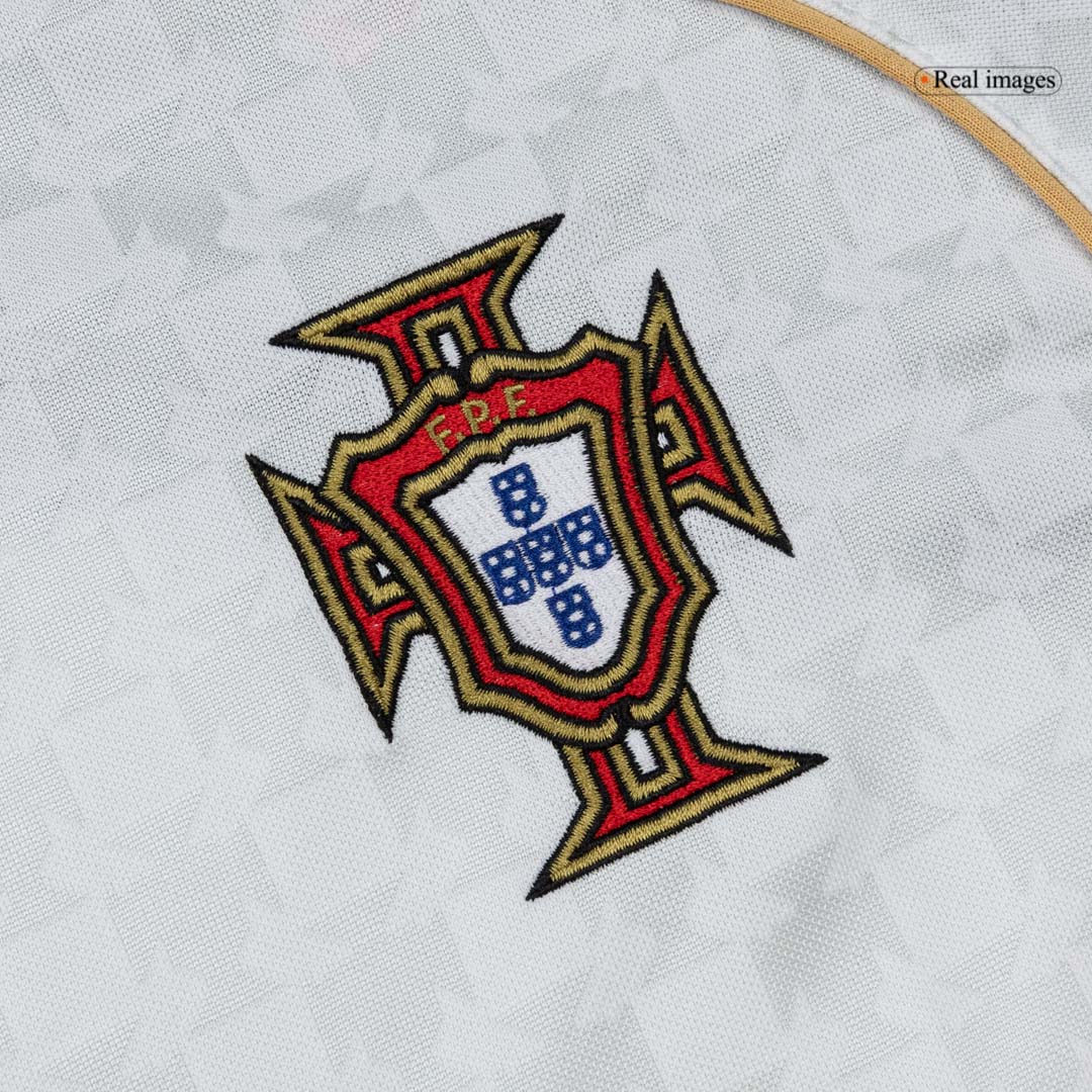 Portugal Away Soccer Jersey Retro 2004 - gojersey