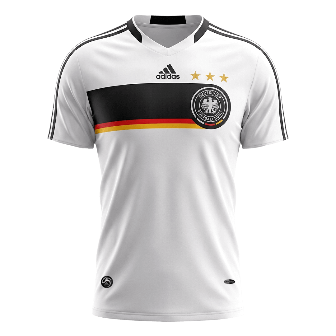 Germany Home Soccer Jersey Retro 2008 - gojersey