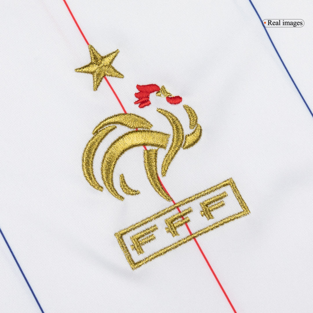 France Away Soccer Jersey Retro 2010 - gojersey