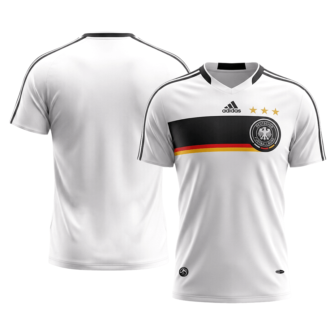 Germany Home Soccer Jersey Retro 2008 - gojersey