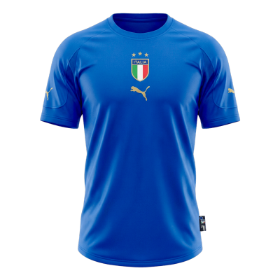 Italy Home Soccer Jersey Retro 2004 - gojersey