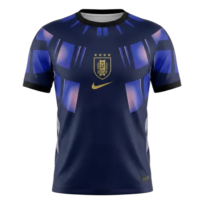 Uruguay Away Soccer Jersey World Cup 2026 Navy - gojersey