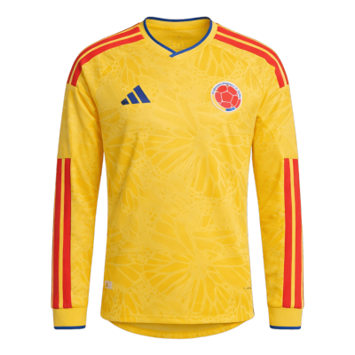Colombia Long Sleeve Home Soccer Jersey 2026 - gojersey