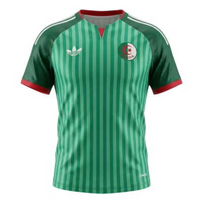 Algeria Away Soccer Jersey World Cup 2026 Green - gojersey