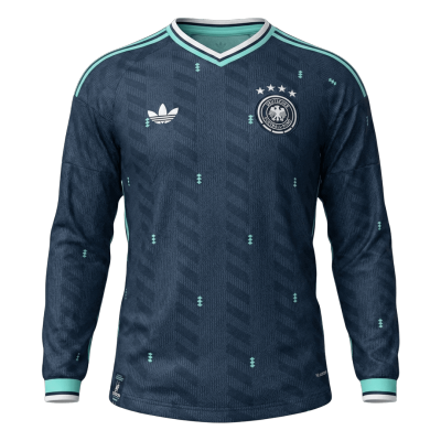 Germany Long Sleeve Away Soccer Jersey 2026 - gojersey