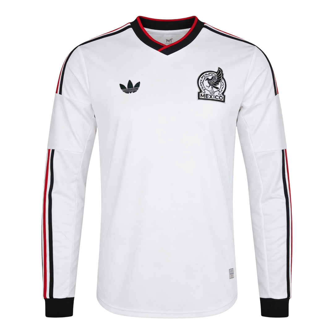 Mexico Long Sleeve Away Soccer Jersey 2026 - gojersey