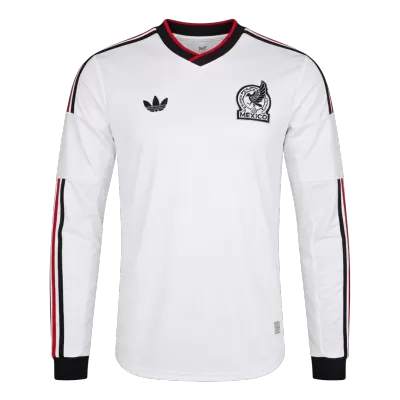 Mexico Long Sleeve Away Soccer Jersey 2026 - gojersey