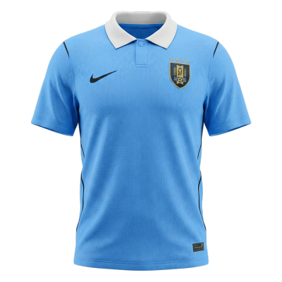 Uruguay Home Soccer Jersey World Cup 2026 Blue - gojersey