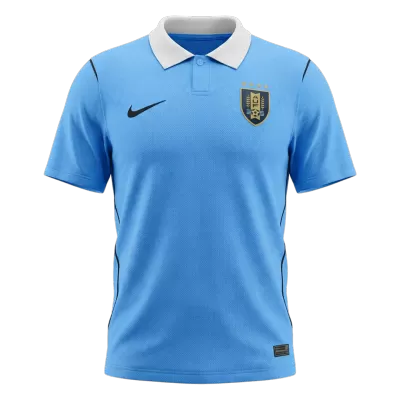 Uruguay Home Soccer Jersey World Cup 2026 Blue - gojersey