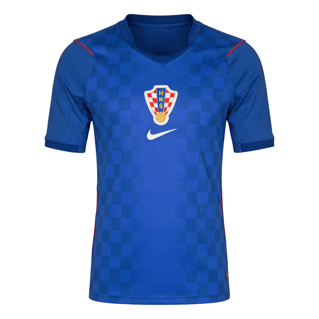 Croatia Away Soccer Jersey World Cup 2026 Blue - gojersey