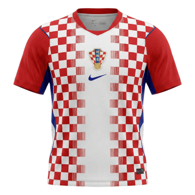 Croatia Home Soccer Jersey World Cup 2026 Red&White - gojersey