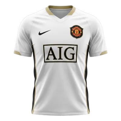 Manchester United Away Soccer Jersey Retro 2006/07 - gojersey