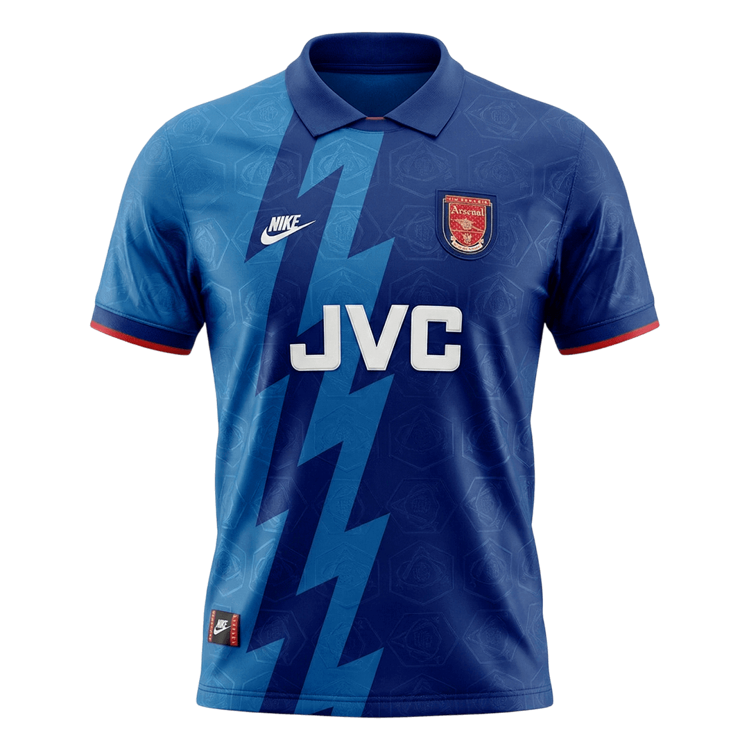 Arsenal Away Soccer Jersey Retro 1995 - gojersey