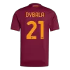 Roma DYBALA #21 Home Soccer Jersey 2025/26 - gojersey