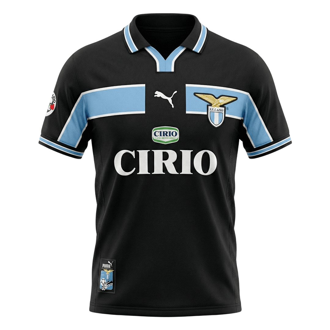 Lazio Away Soccer Jersey Retro 1998/99 - gojersey