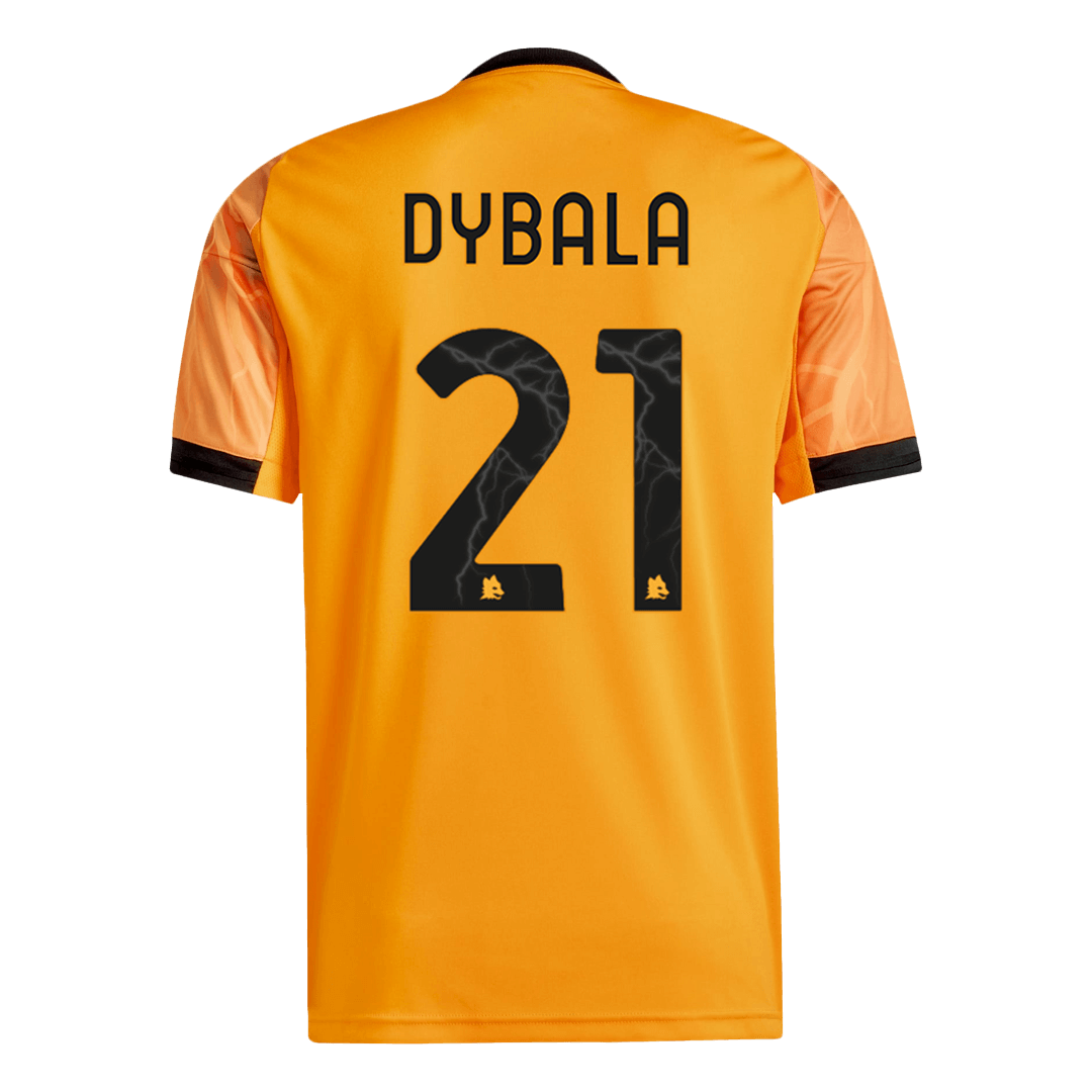 Roma DYBALA #21 Away Soccer Jersey 2025/26 - gojersey