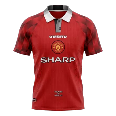 Manchester United Home Soccer Jersey Retro 1996/97 - gojersey