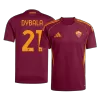 Roma DYBALA #21 Home Soccer Jersey 2025/26 - gojersey