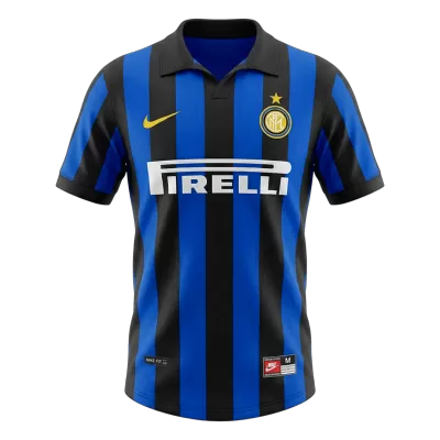 Inter Milan Home Soccer Jersey Retro 1998/99 - gojersey
