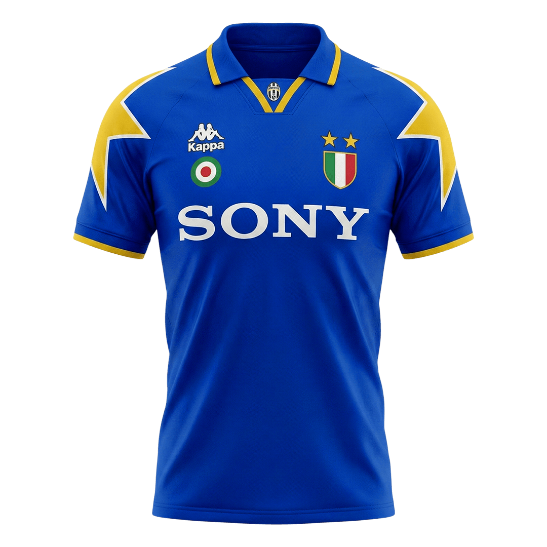 Juventus Away Soccer Jersey Retro 1995/96 - gojersey