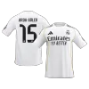 Real Madrid ARDA GÜLER #15 Home Soccer Jersey 2025/26 - gojersey