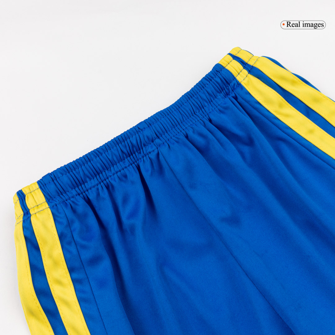 Kid's Colombia Home Soccer Jersey Kit(Jersey+Shorts) World Cup 2026 Yellow - gojersey