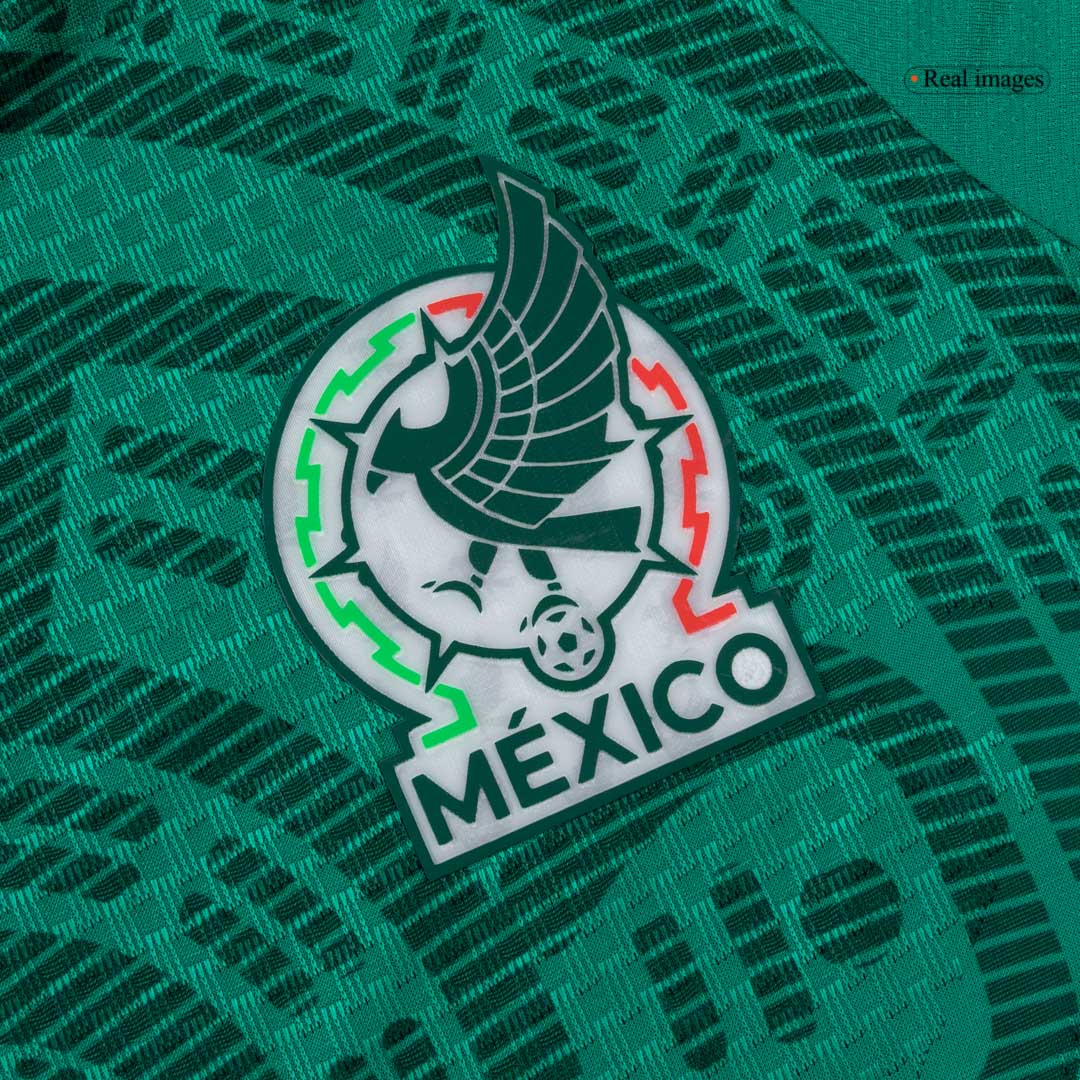 Mexico Long Sleeve Home Soccer Jersey 2026 - gojersey