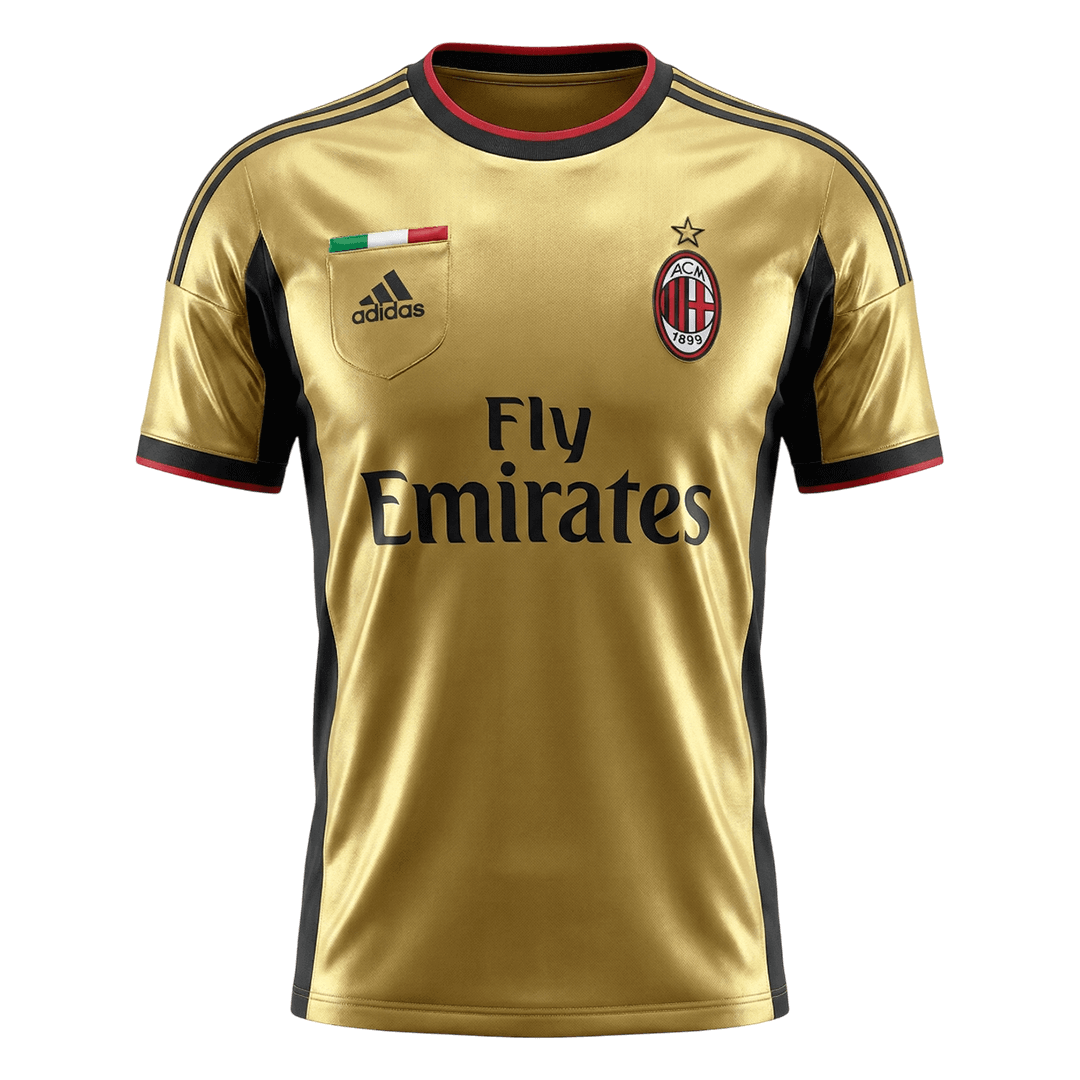 AC Milan Away Soccer Jersey Retro 2013/14 - gojersey