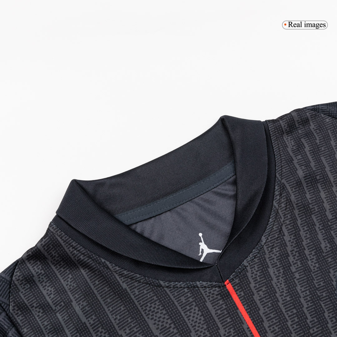 Kid's PSG Fourth Soccer Jersey Kit(Jersey+Shorts) 25/26 Black - gojersey