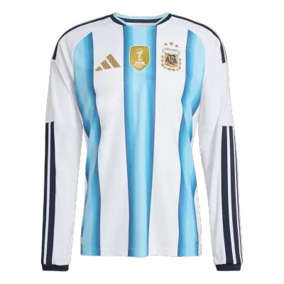 Argentina Long Sleeve Home Soccer Jersey 2026 - gojersey