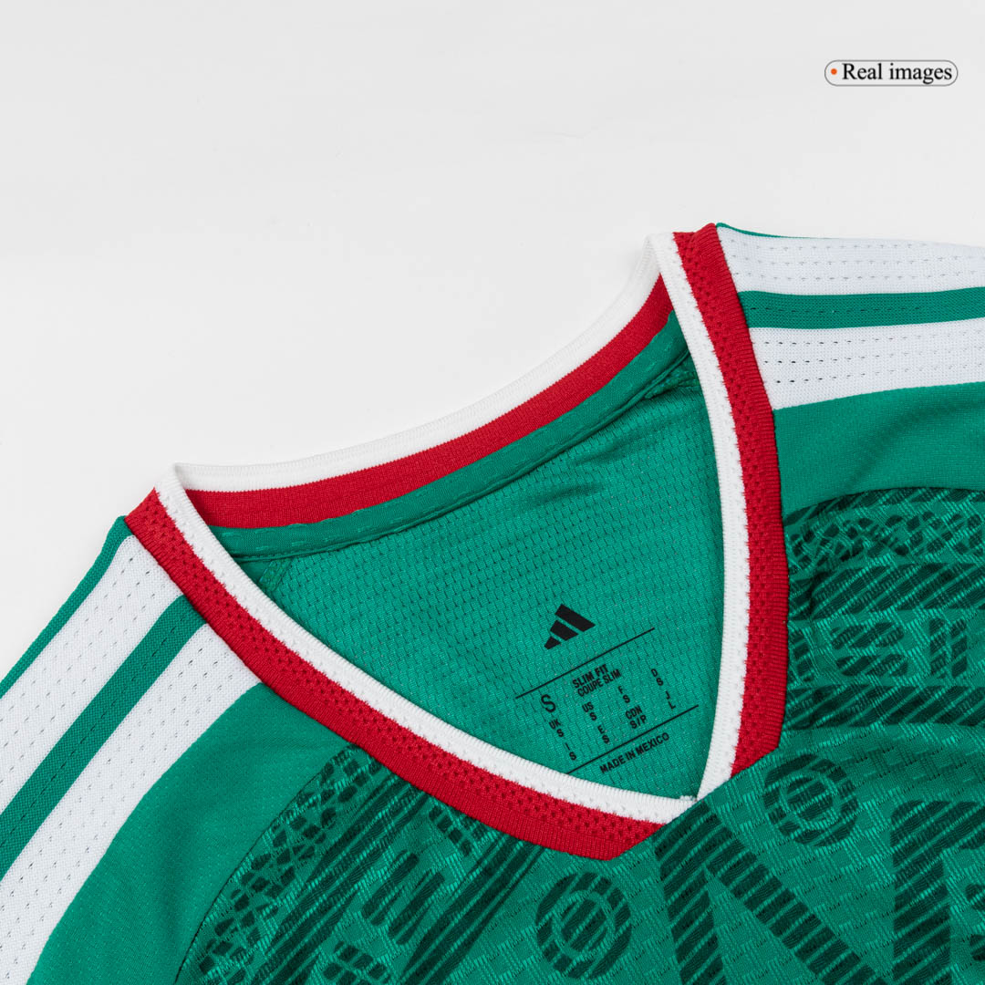 Mexico Long Sleeve Home Soccer Jersey 2026 - gojersey