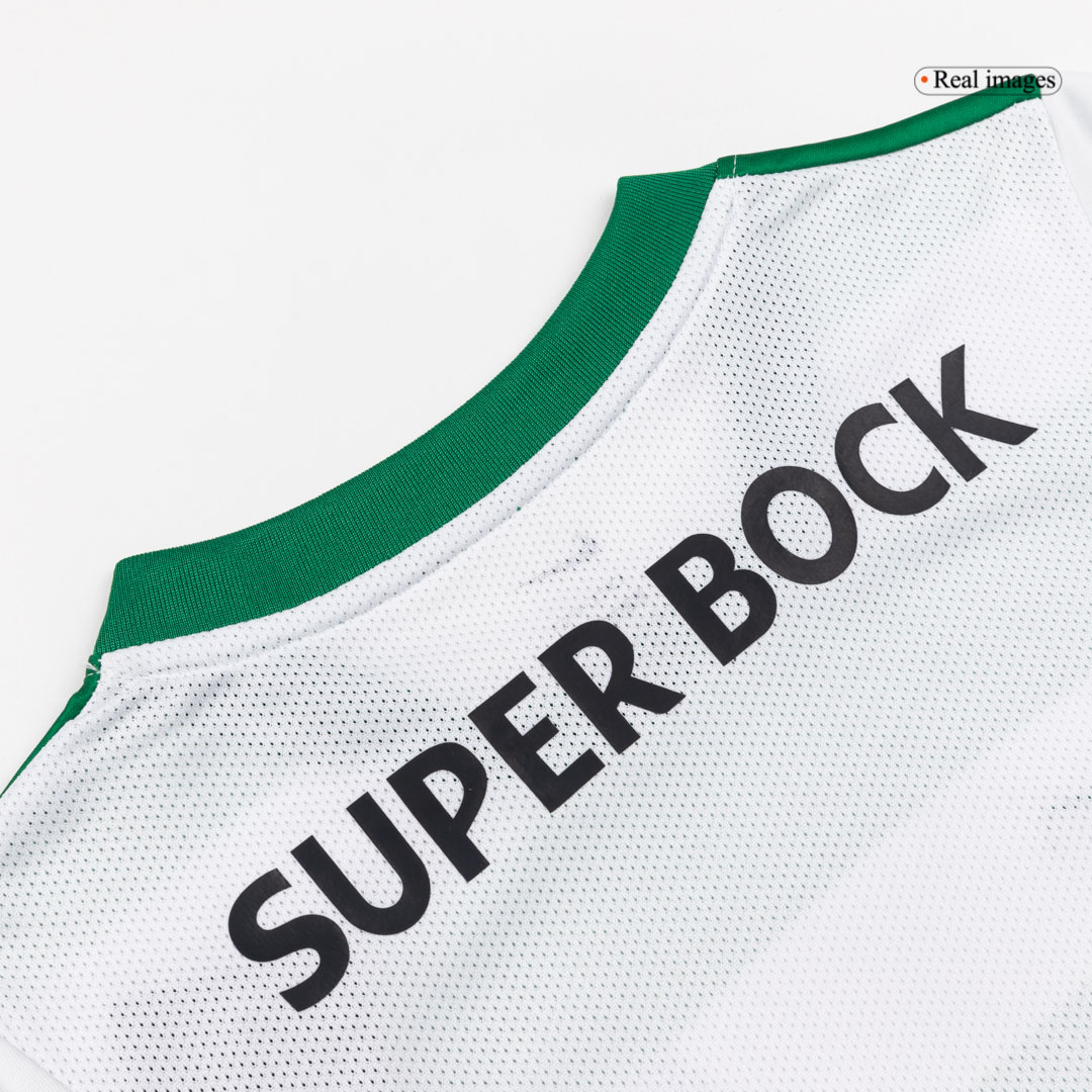 Kid's Sporting CP Home Soccer Jersey Kit(Jersey+Shorts) 25/26 Green&White - gojersey