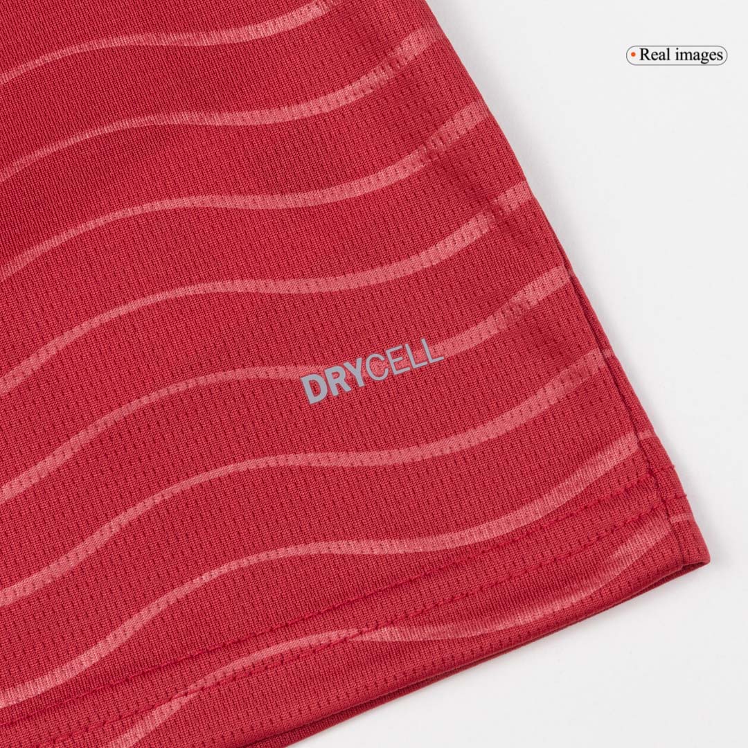 Kid's Portugal Home Soccer Jersey Kit(Jersey+Shorts) World Cup 2026 Red - gojersey