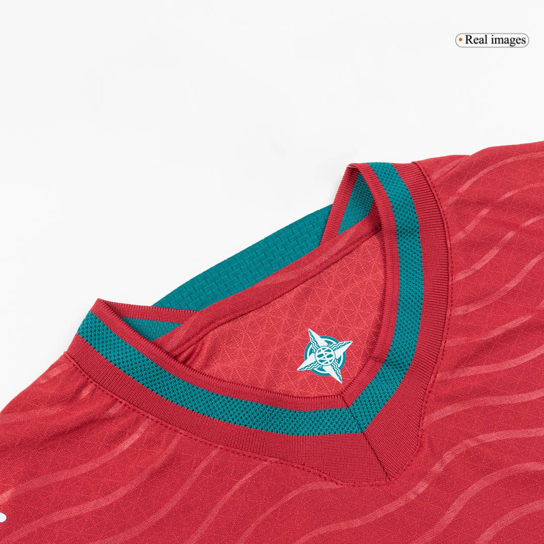 Portugal Long Sleeve Home Soccer Jersey 2026 - gojersey