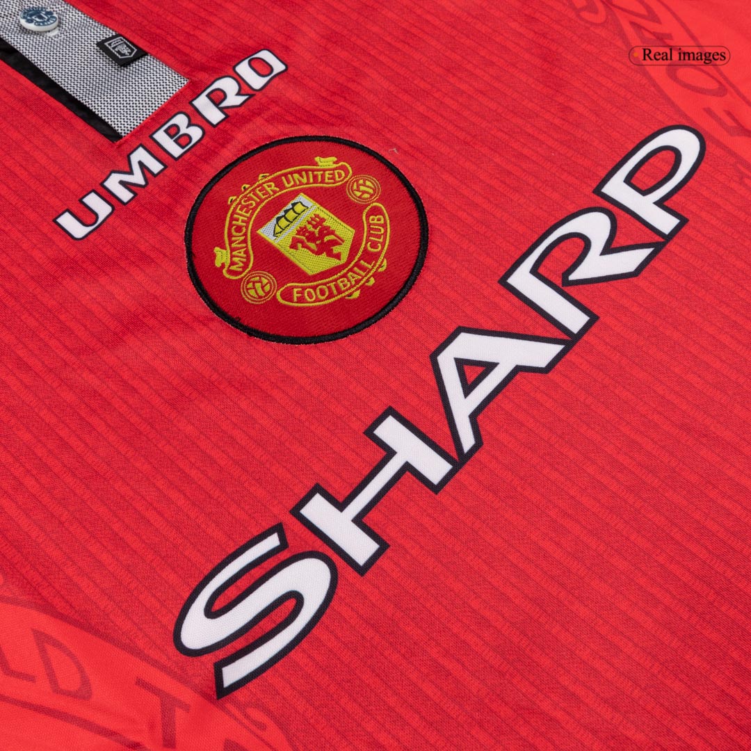 Manchester United Home Soccer Jersey Retro 1996/97 - gojersey