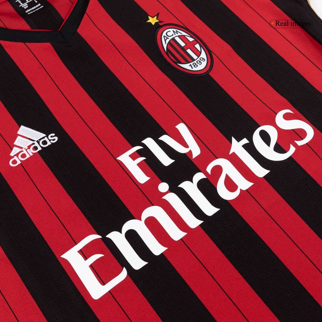 AC Milan Home Soccer Jersey Retro 2013/14 - gojersey