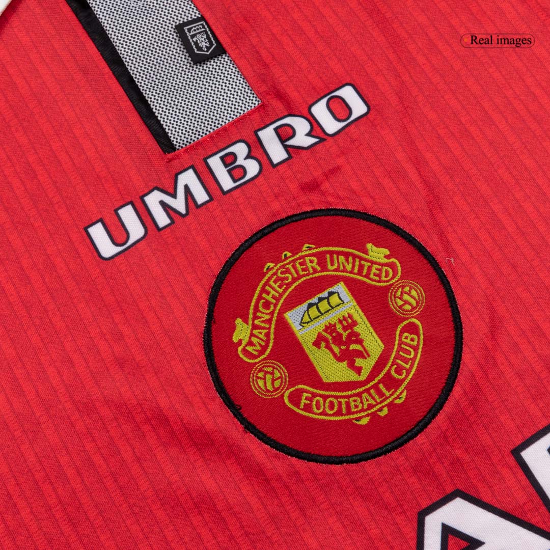 Manchester United Home Soccer Jersey Retro 1996/97 - gojersey